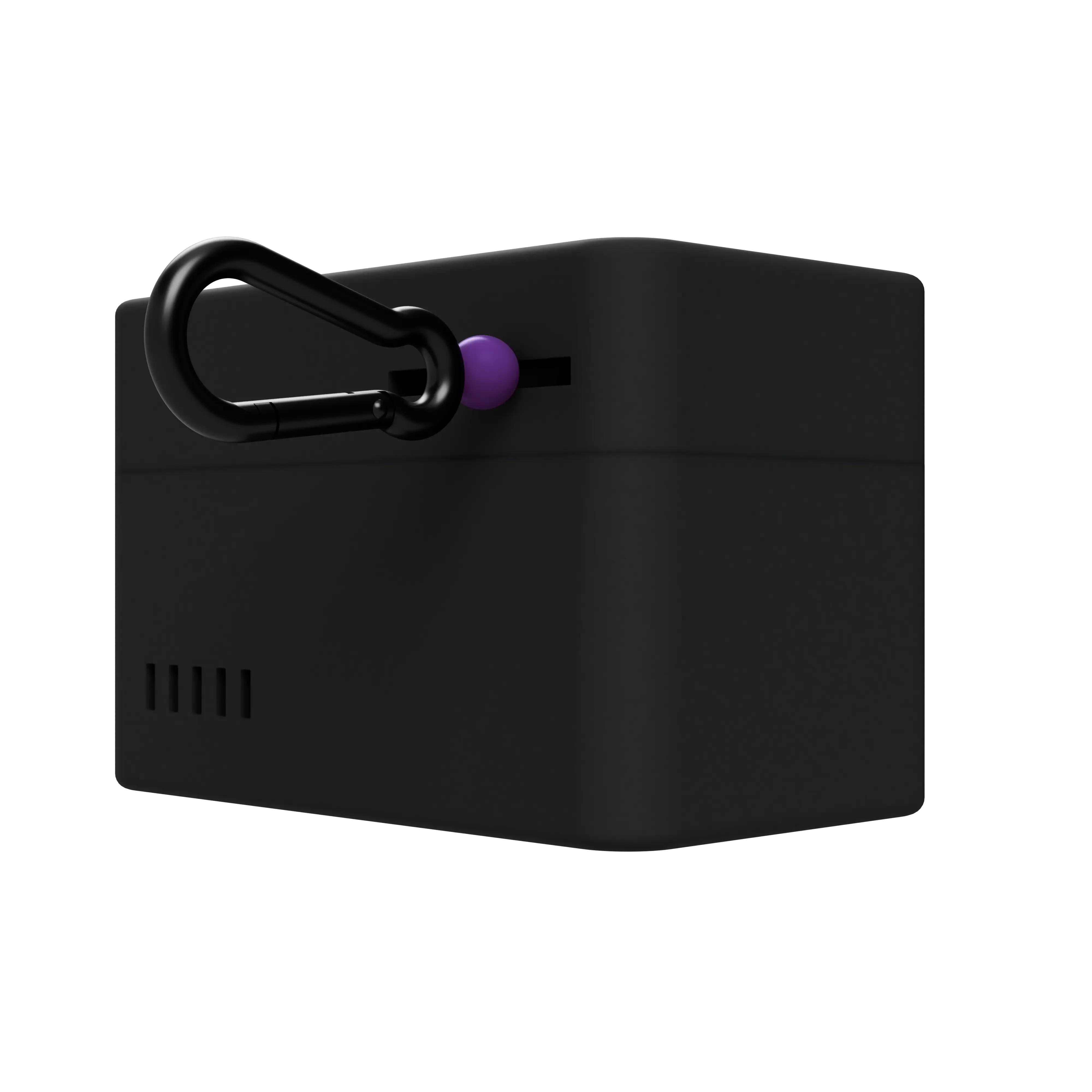 Render frontal del encoder GenosLift con chasis de aluminio mecanizado